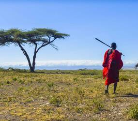 Olduvai Ndogo Tanzanie Masai