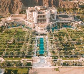 Al Bustan Palace Mascate Oman Jardins