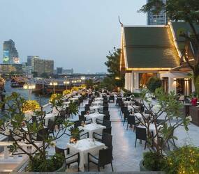 Bangkok Mandarin Oriental Terrasse