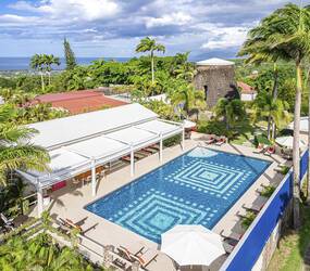 Montpelier Nevis Aerial Pool