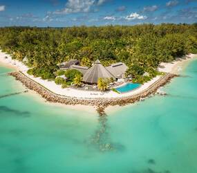 Denis Private Island Seychelles Aerial Main Building