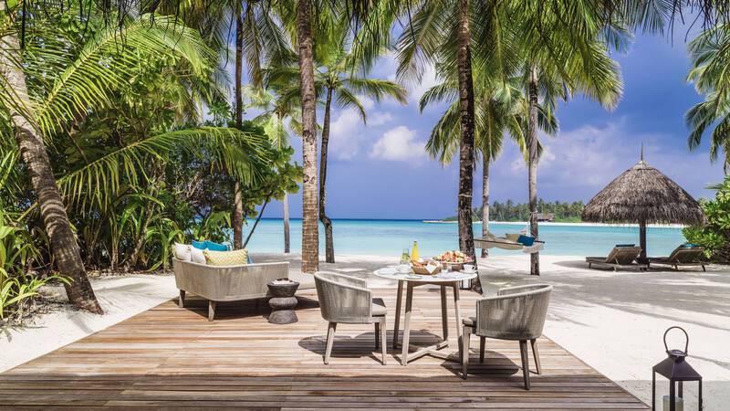 One and Only Reethi Rah Beach Villa Maldives