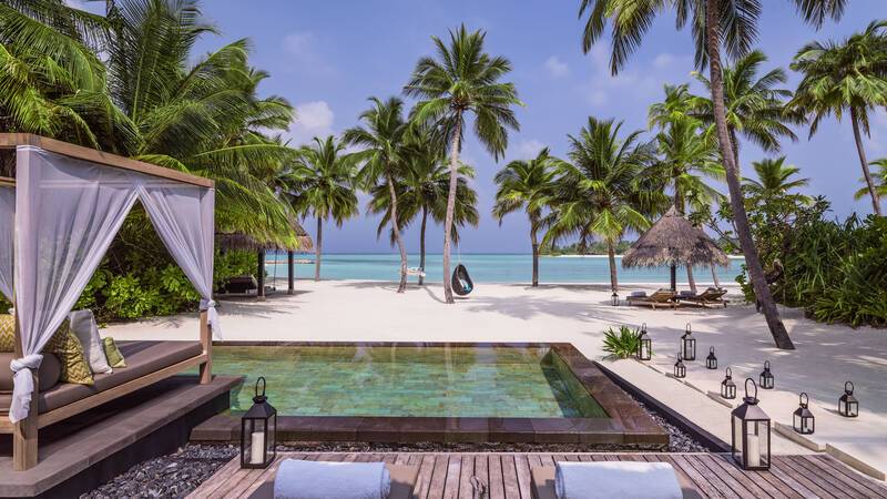 One and Only Reethi Rah Grand Beach Villa Maldives