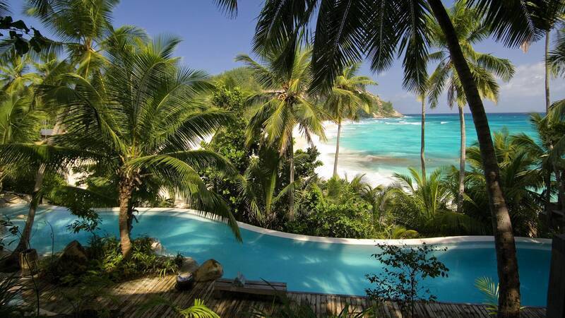 North Island Piscine Seychelles