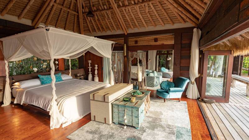 North Island Seychelles Villa Bedroom