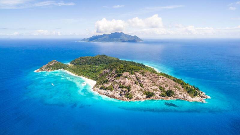 North Island Seychelles Vue