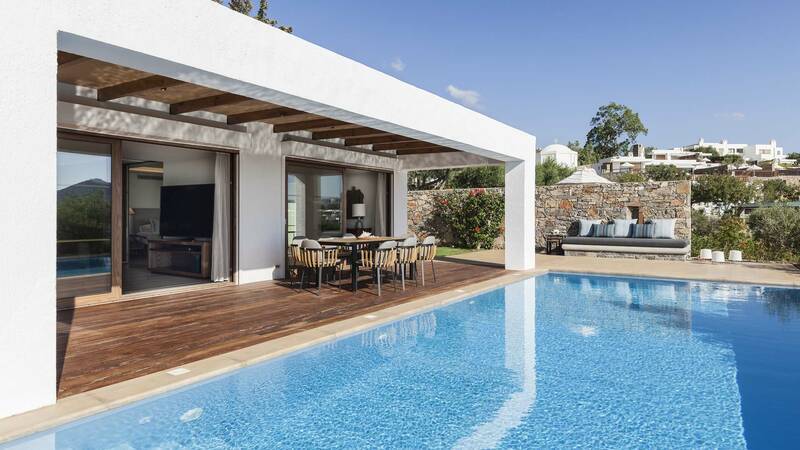 Elounda Mare Crete villa palace pool