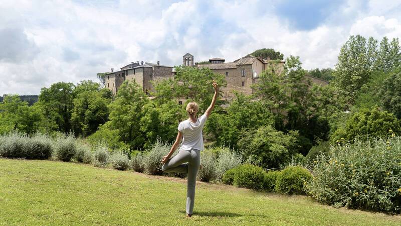 Castel Monastero Toscane Yoga