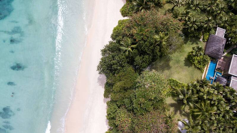 Anantara Maia Seychelles Villa Premier Beach Pool Vue