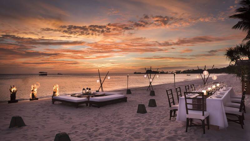 Amanpulo Philippines Diner Prive