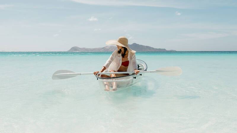 Amanpulo Philippines Kayak