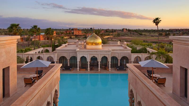 Palais Namaskar Marrakech piscine
