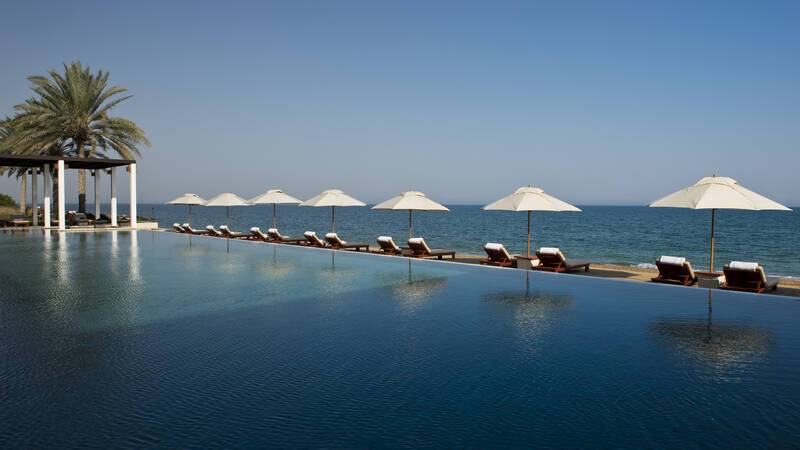 Chedi Muscat Oman piscine