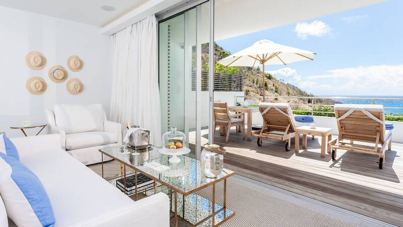 Le Toiny Saint Barth Duplex Suite Living Room