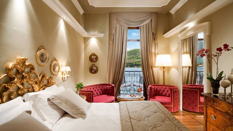 Grand Hotel Tremezzo Lac Come lake view prestige chambre Roberto Bonardi