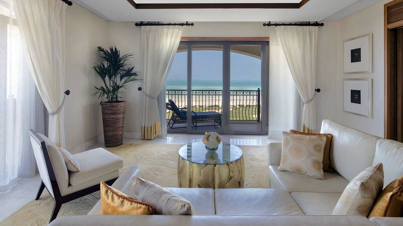 Saint Regis Saadiyat Abu Dhabi ocean suite salon