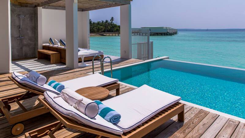 Amilla Maldives Resort Lagoon House Piscine