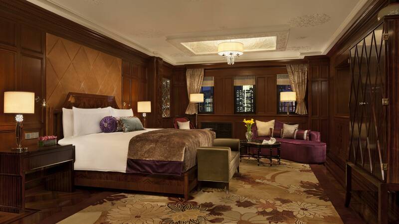 Fairmont Peace Hotel Shanghai suite sassoon chambre