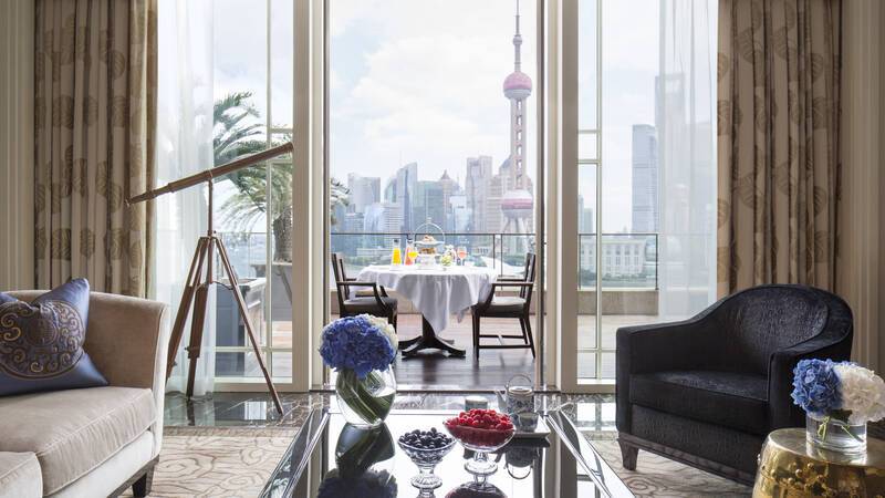 Peninsula Shanghai Astor Suite Living Room