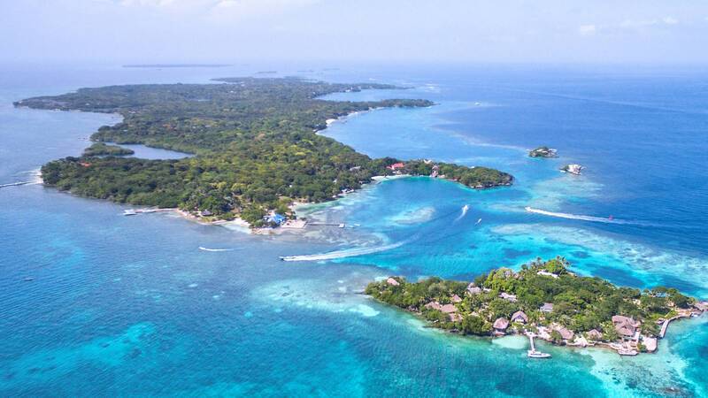 Colombie Rosario Island