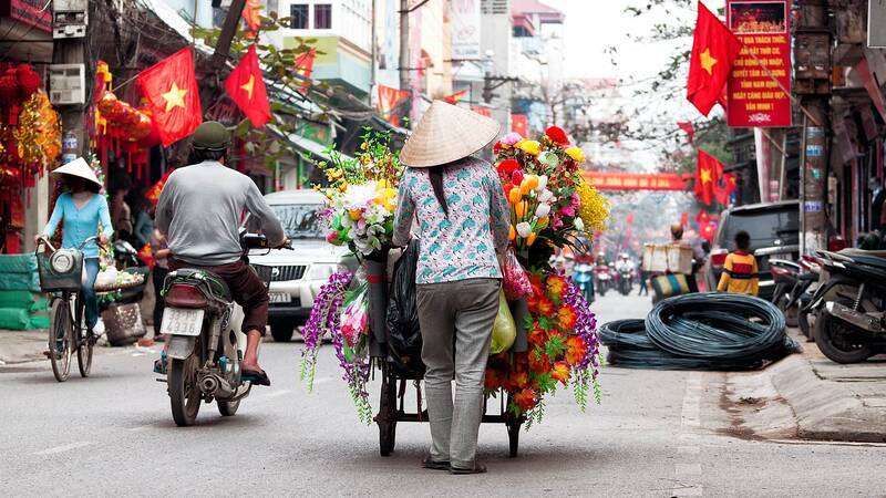 Vietnam Hanoi StreetScene