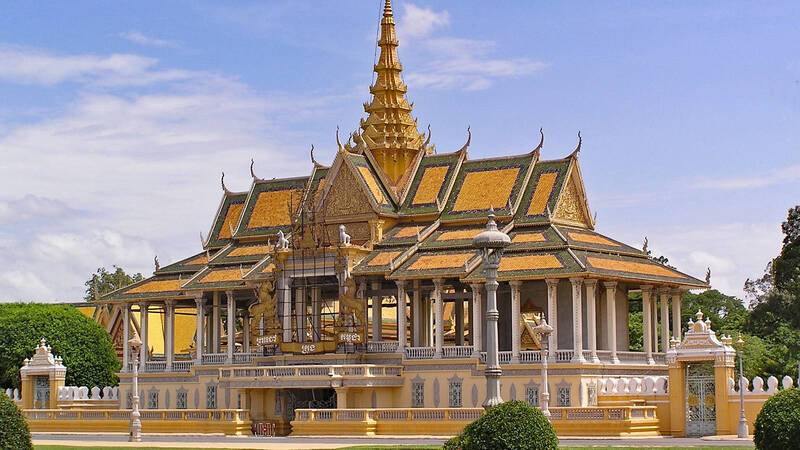 Circuit Cambodge Palais Royal lapping