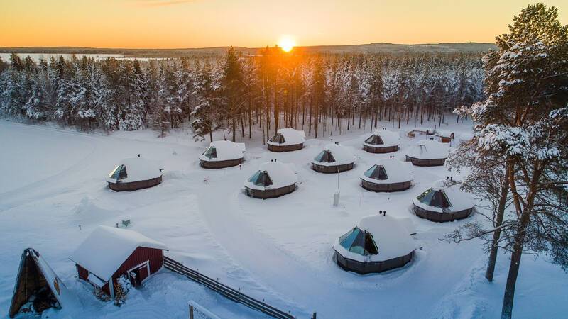 Apukka Resort Rovaniemi Finlande Aurora Cabins