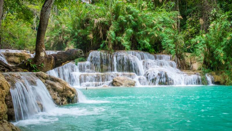 Laos cascades Exo