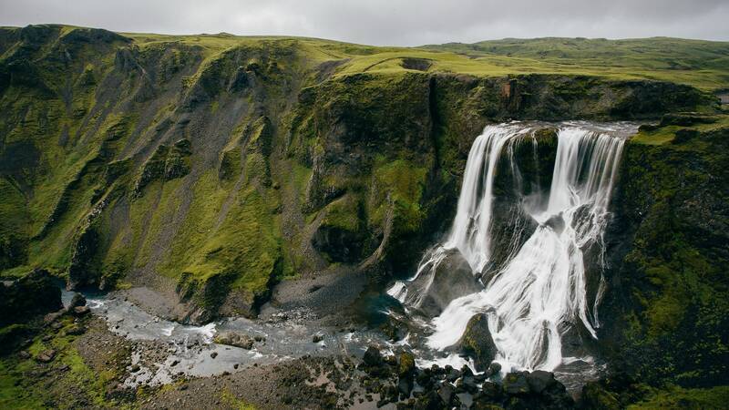Waterfalls Islande Pexels