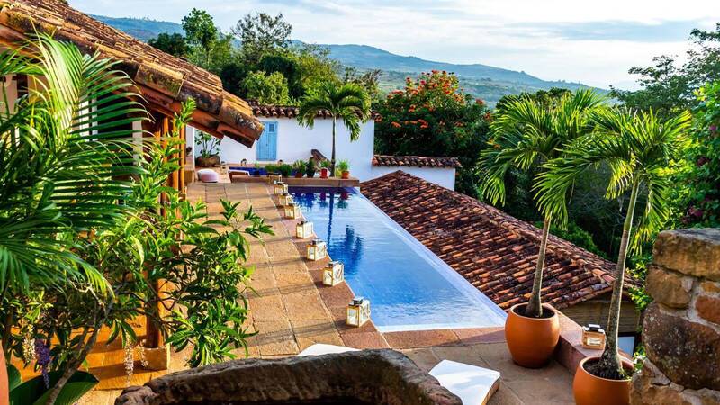 Casa Yahri Barichara Colombie Vue