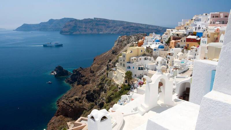 Santorini views