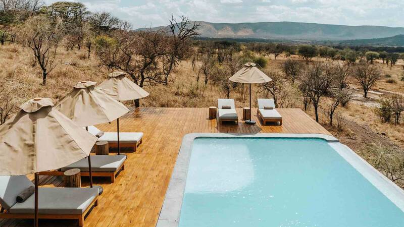 Nimali Serengeti Tanzanie Piscine