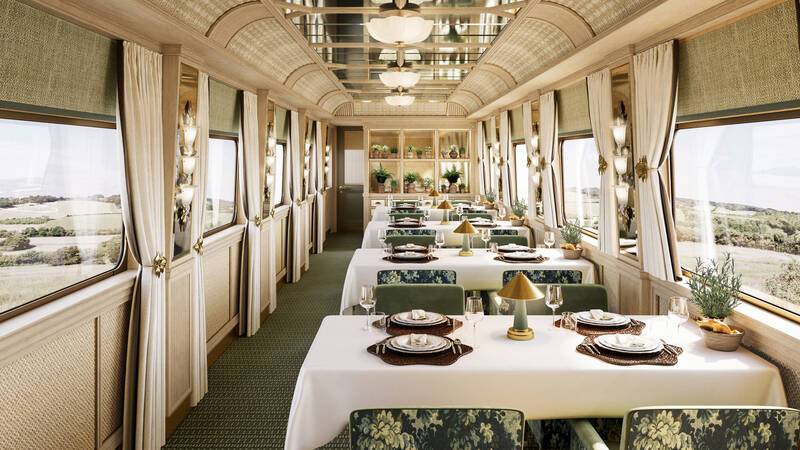 Britannic Explorer Belmond train Restaurant