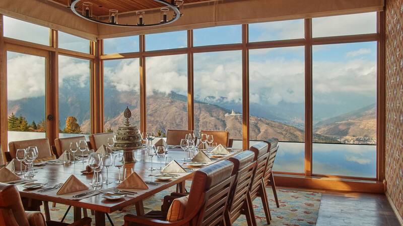 Six Senses Thimphu Bhoutan Private_Dining_Room