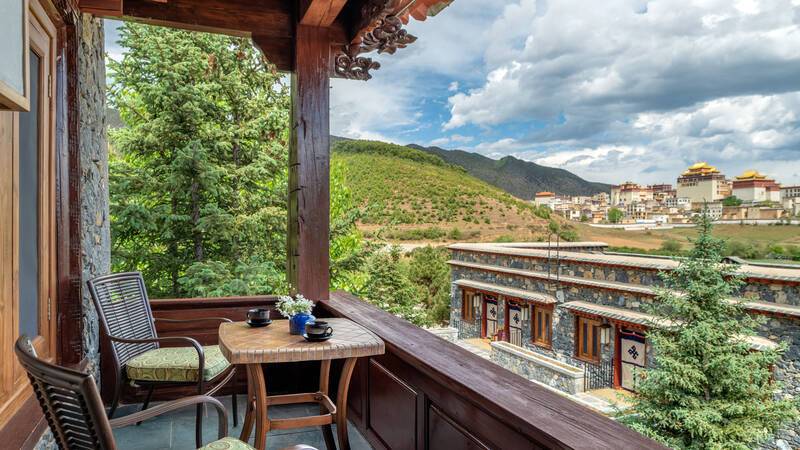 Yunnan Chine Songtsam Linka Retreat Shangri La Vue