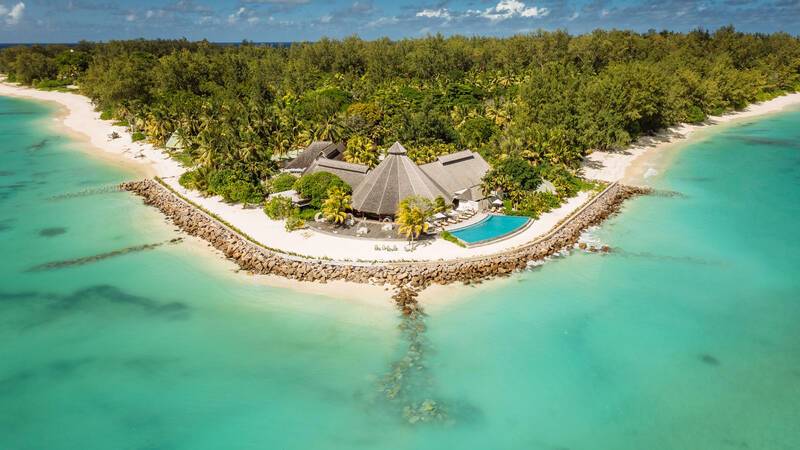 Denis Private Island Seychelles Aerial Main Building