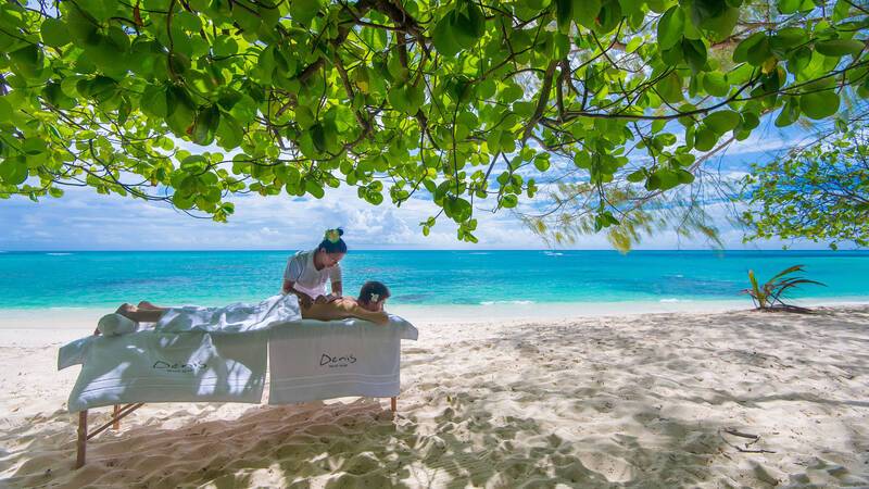 Denis Private Island Seychelles Outdoor Spa