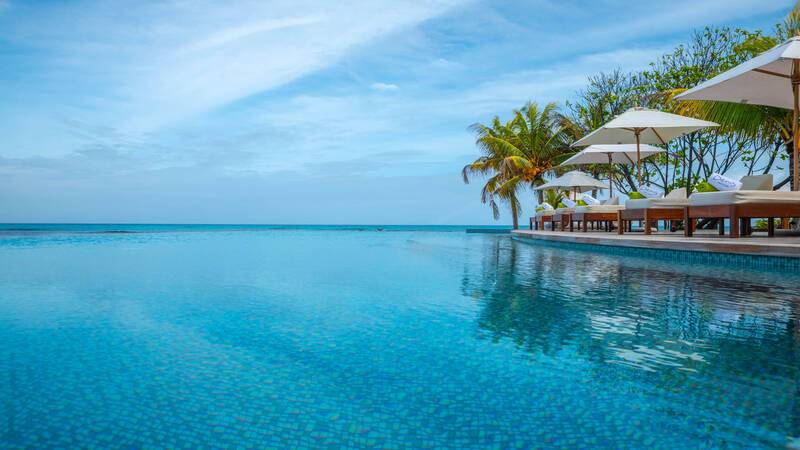 Denis Private Island Seychelles Pool Horizon