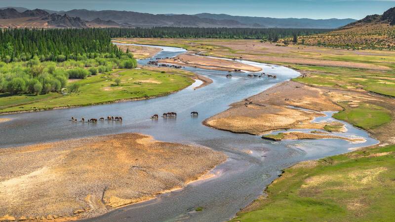 Ulaagchin Mongolie Tes River