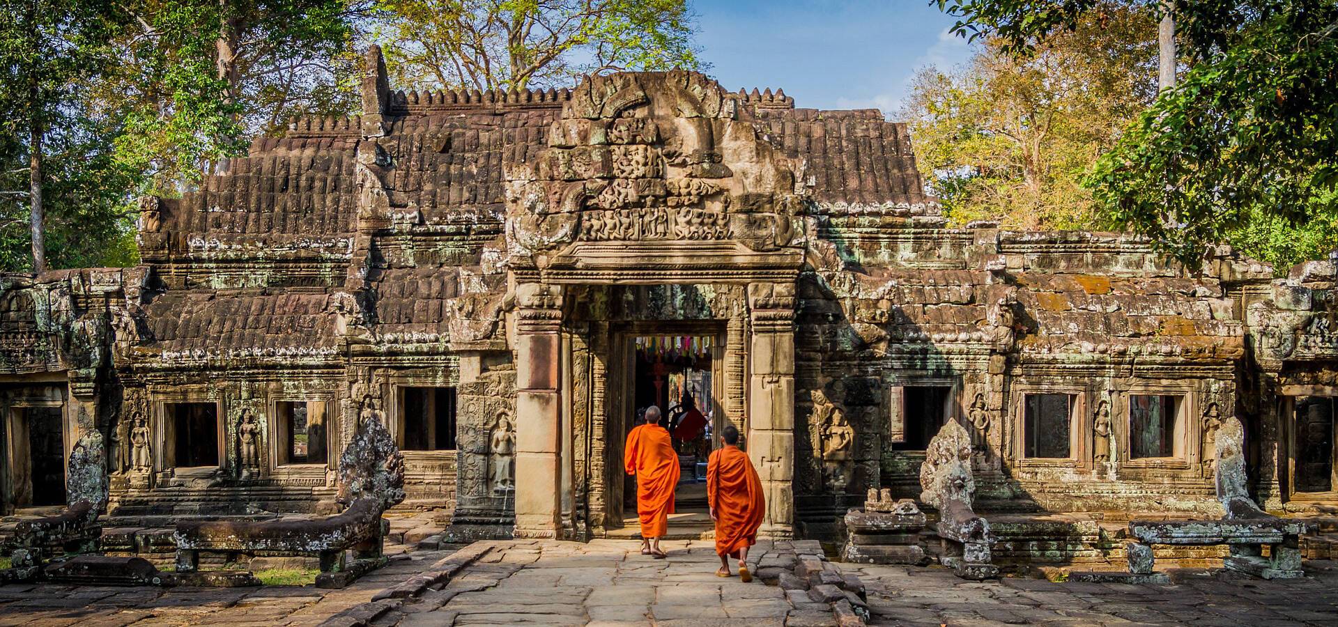la découverte d'Angkor au Cambodge