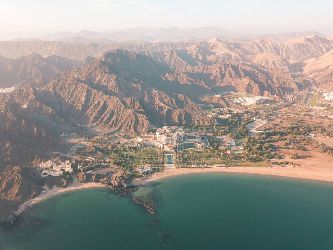 Al Bustan Palace Mascate Oman Vue