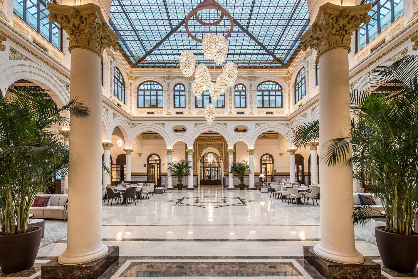 Malaga Gran Hotel Miramar Lobby