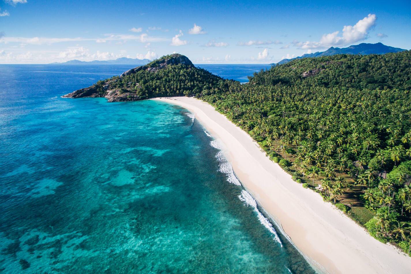 North Island Seychelles Main Beach