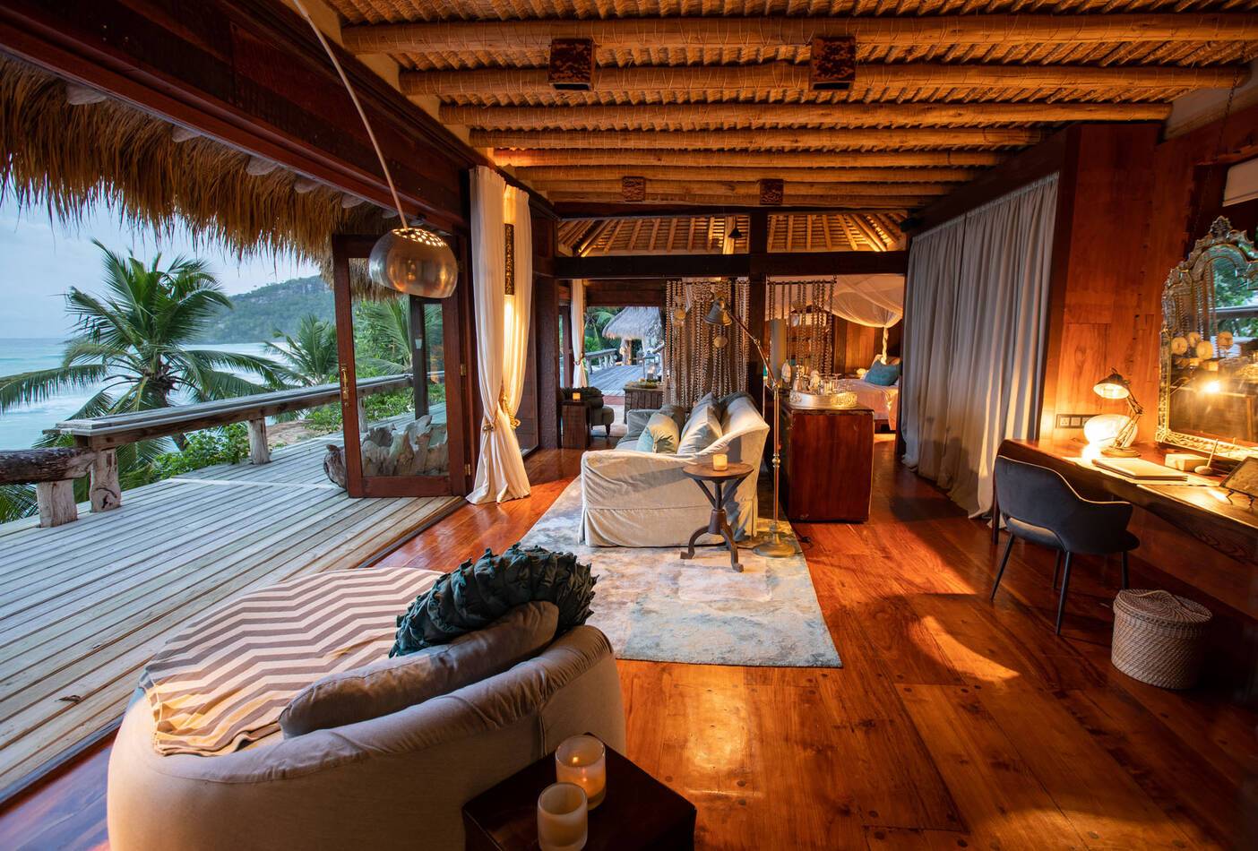 North Island Seychelles Villa Bedroom