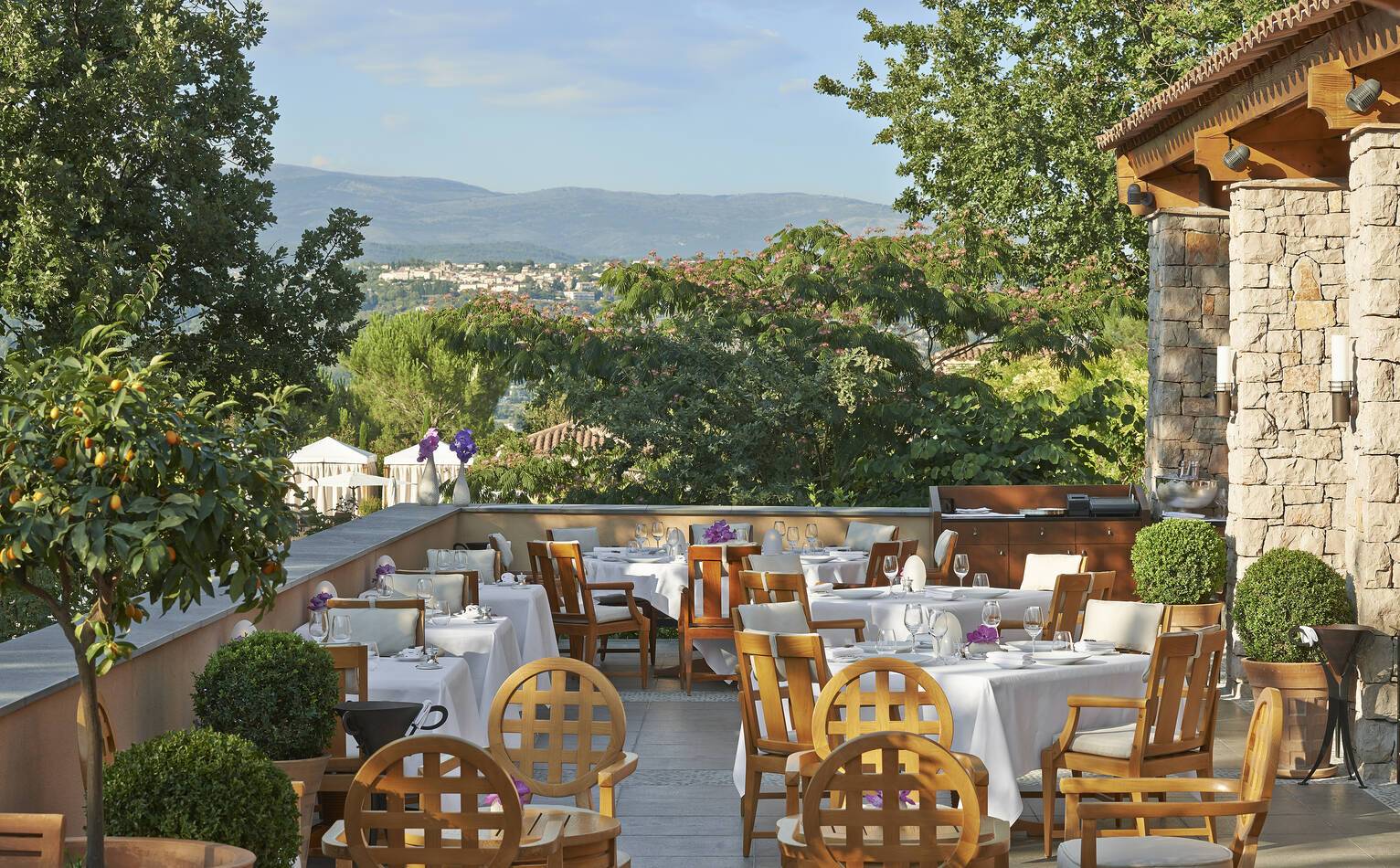 Terre Blanche Restaurant Faventia Provence