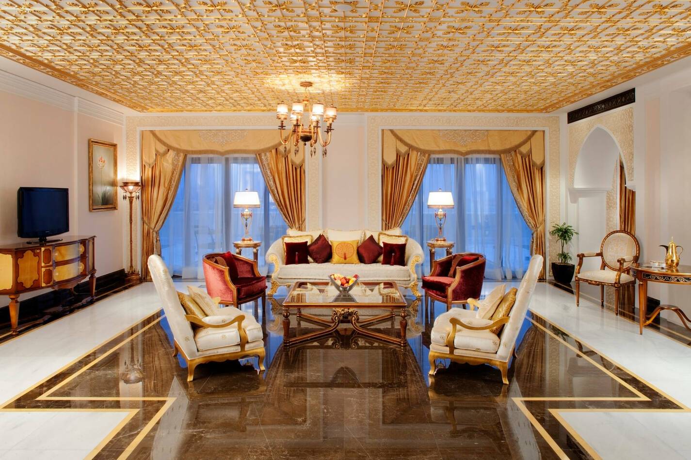 Jumeirah Zabeel Saray Grand Imperial Suite Living Dubai