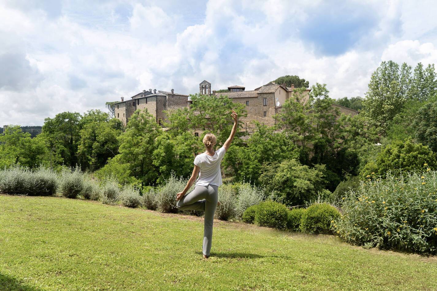 Castel Monastero Toscane Yoga