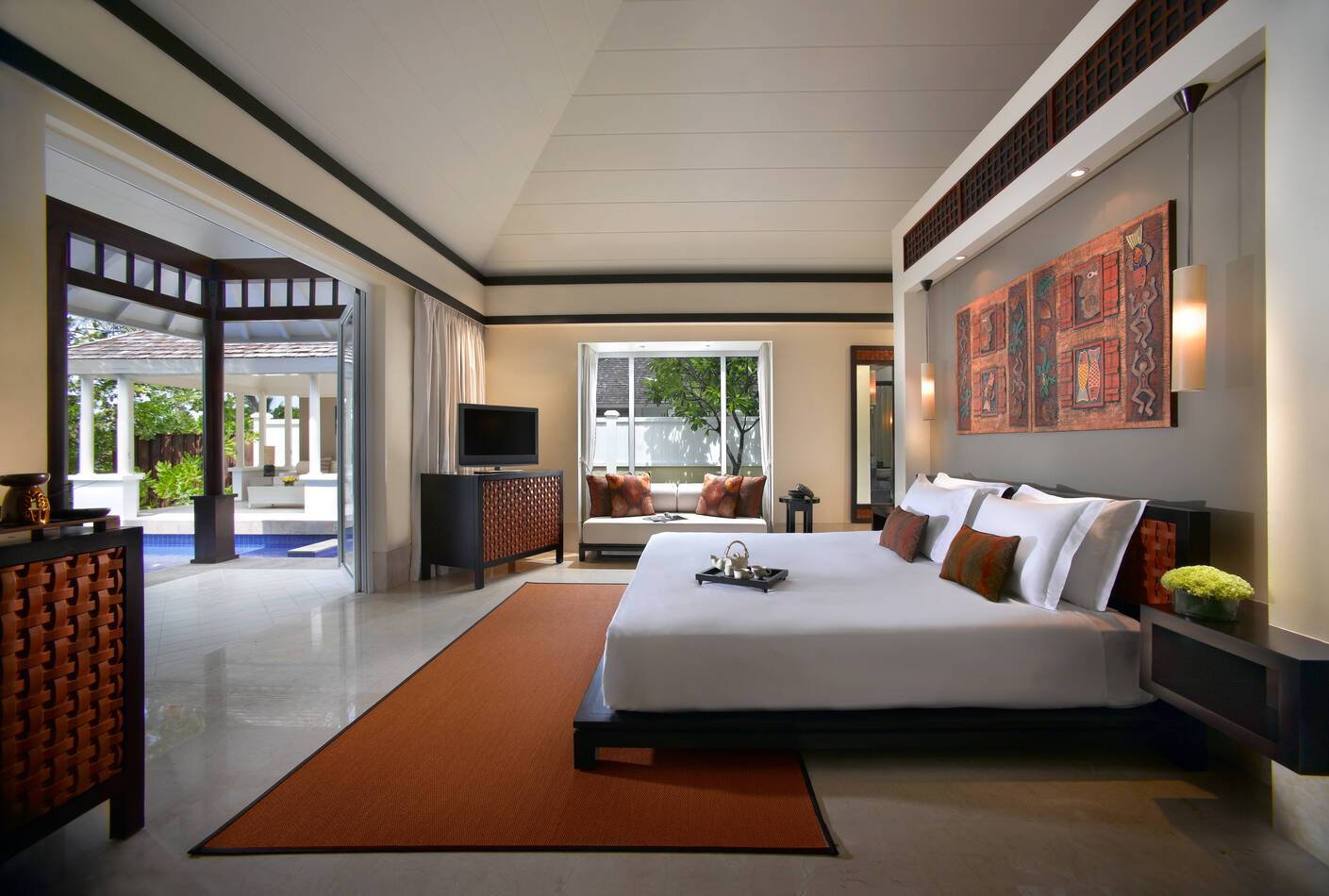 Banyan Tree Master Bedroom Chambre Seychelles