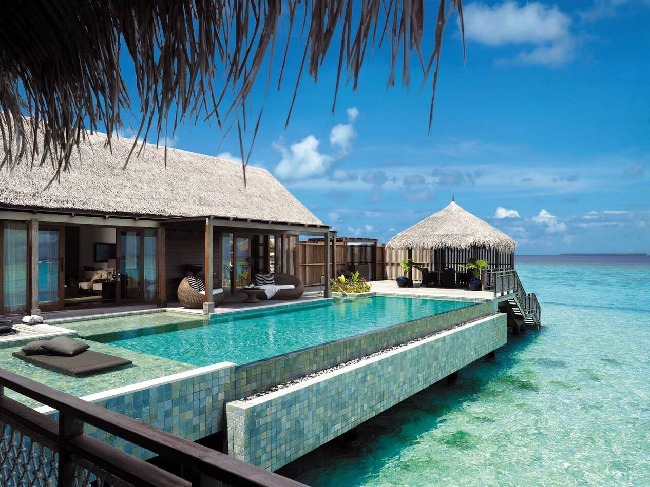 Shangri La Villingili Villa Muthee Piscine Maldives