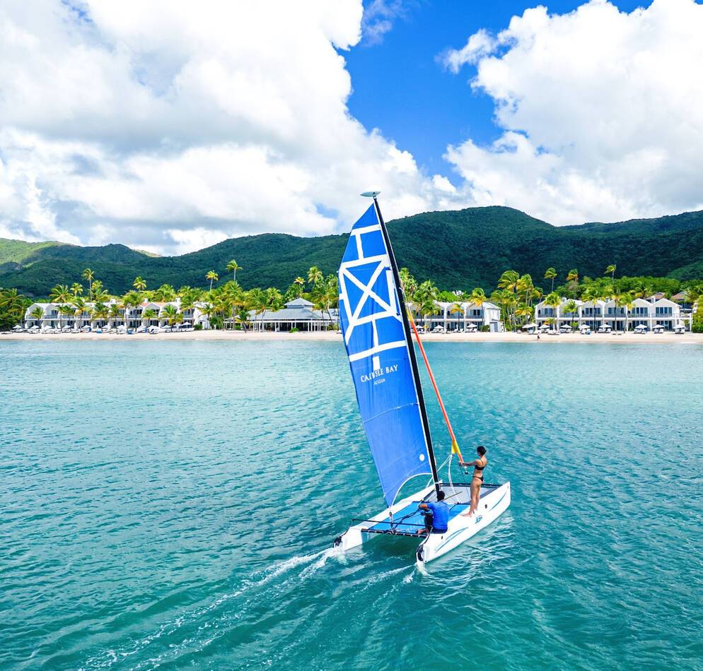 Carlisle Bay Anguilla Windsurfer